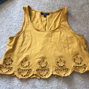 Top shop cropped tank top